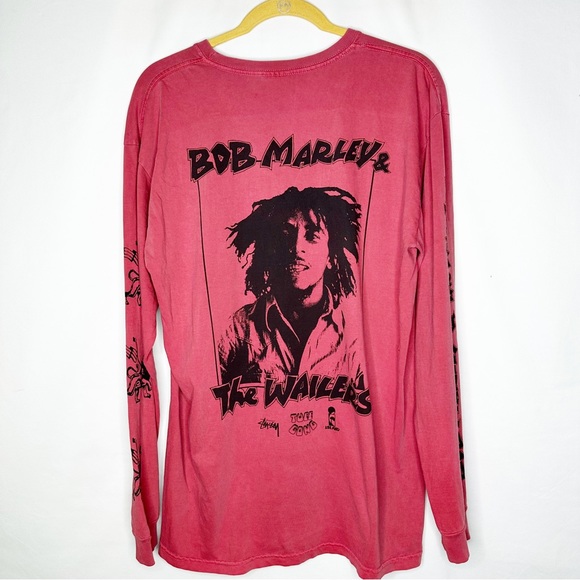 Stussy Other - STUSSY Bob Marley & The Wailers Long Sleeve Tee NEW in Large